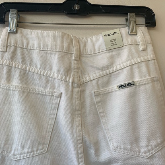 Rolla’s high Rise wide leg sailor jeans - Picture 3 of 4